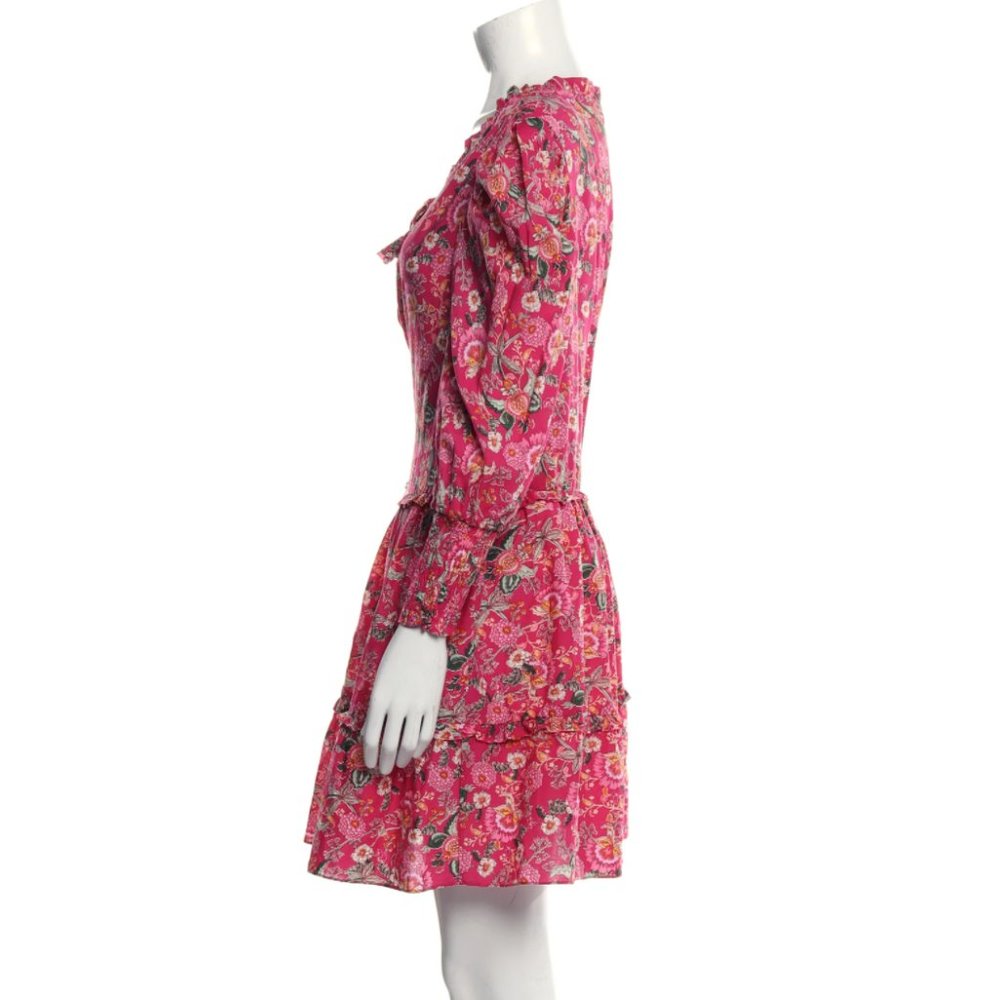 SOLD - MISA Maya Dress in Falaise Floral (Pink) - Picture 7 of 12